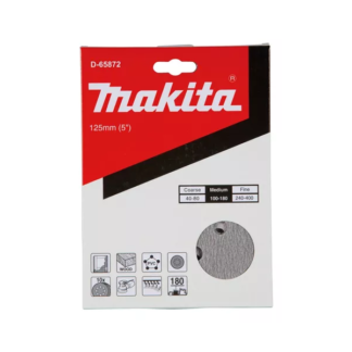 Disco Lija Orbital 125mm G180 10 Unidades