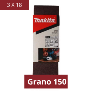 Pack de 3 Lijas de Banda 3x18 Grano 150