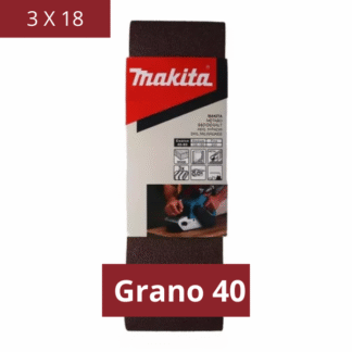 Pack de 3 Lijas de Banda 3x18 Grano 40