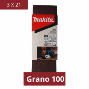 Pack de 3 Lijas de Banda 3x21 Grano 100