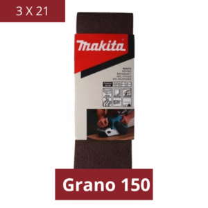 Pack de 3 Lijas de Banda 3x21 Grano 150