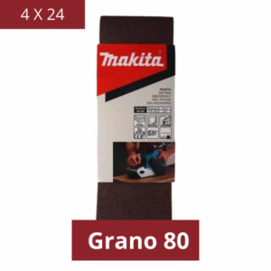 Pack de 3 Lijas de Banda 4x24 Grano 80