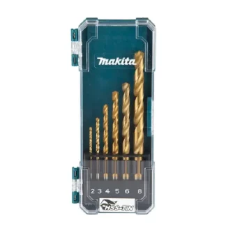 Set Broca Metal Hss-Tin 2-8Mm. 6 Pcs