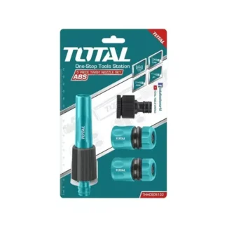 Kit de Boquillas Giratorias para Manguera 5 Piezas Total